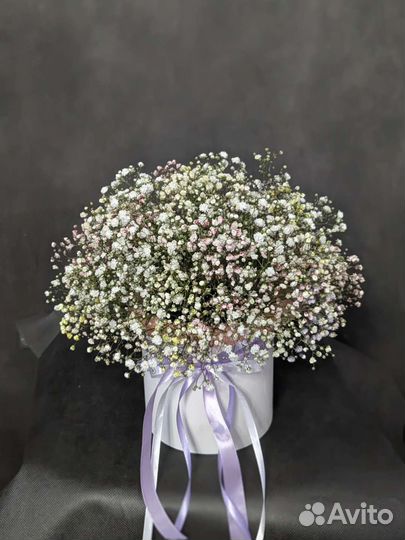 Композиция из гипсофилы