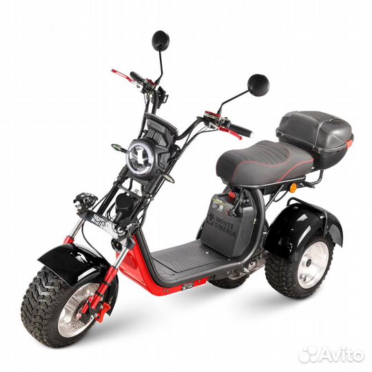 White siberia PRO trike ikra 5000W black