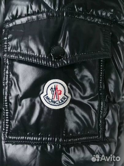 Пуховик Moncler maya черный