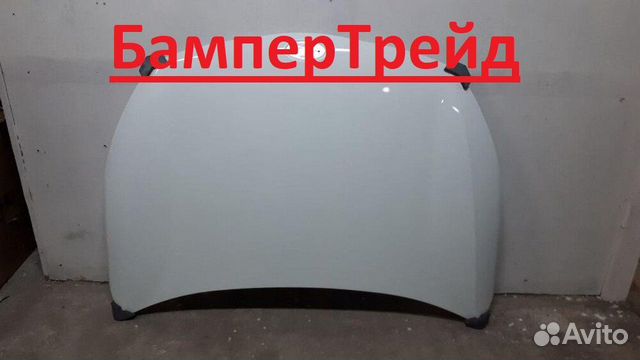 Крашеный капот Киа Рио 3 2011-17г. Белый PGY