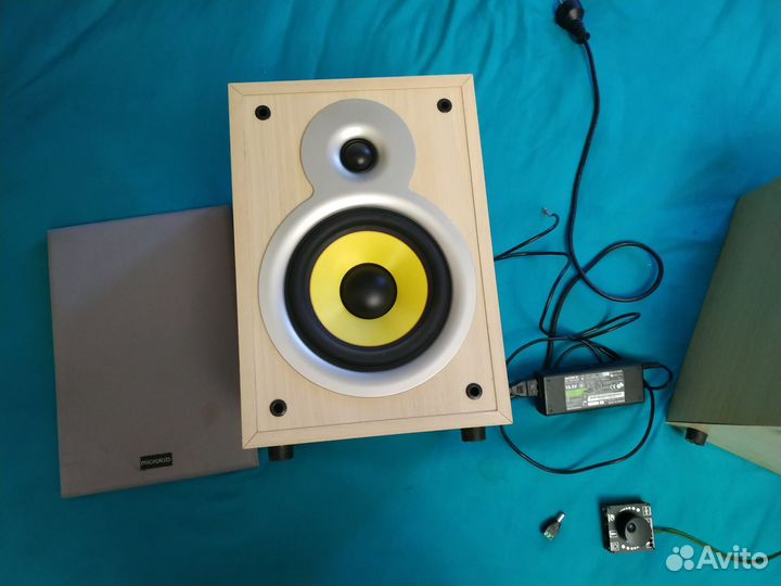 Компьютерные колонки Microlab pro 2 + усилитель