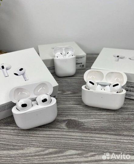 Наушники apple airpods 2,3,Pro,Pro2