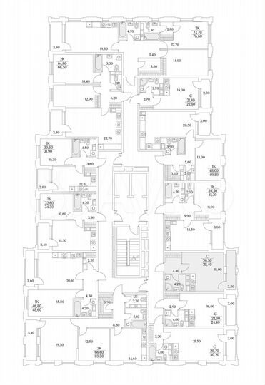 Квартира-студия, 28,4 м², 9/13 эт.
