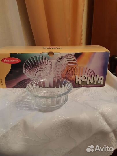 Набор креманок - салатников,стекло