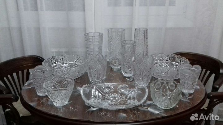 Хрустальные вазы