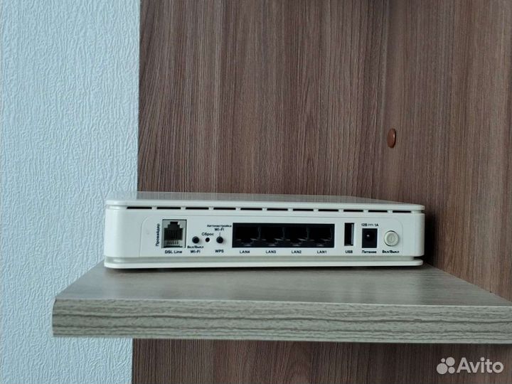 WiFi adsl роутер Qtech