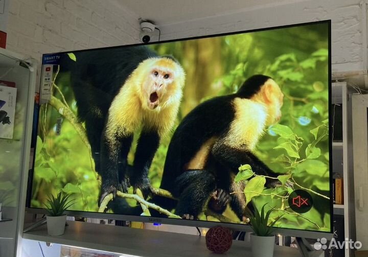 Телевизор beco HD 45” Smart TV (рассрочка, новый)