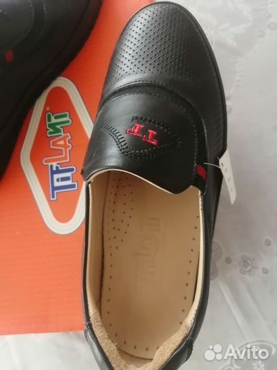 Туфли школьные на мальчика 35р кожаные