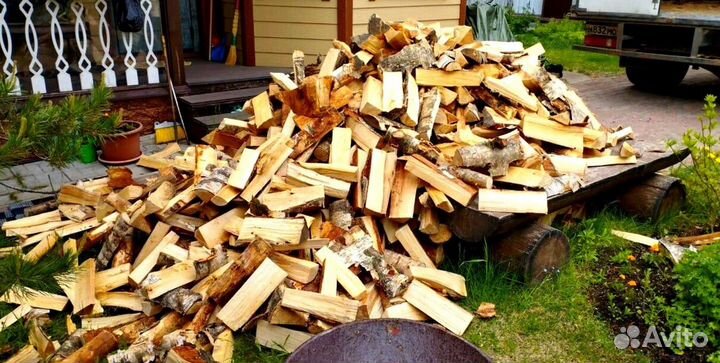 Дрова колотые