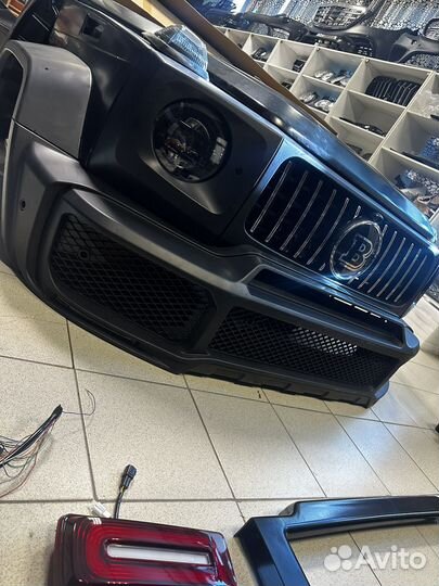 Mercedes benz w463 обвес в w464 Brabus
