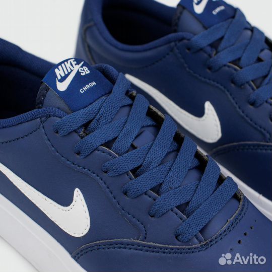 Nike SB Chron Leather Blue White