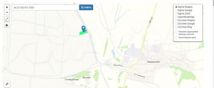 Участок 2,25 га (ИЖС)