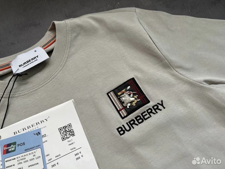 Футболка мужская burberry