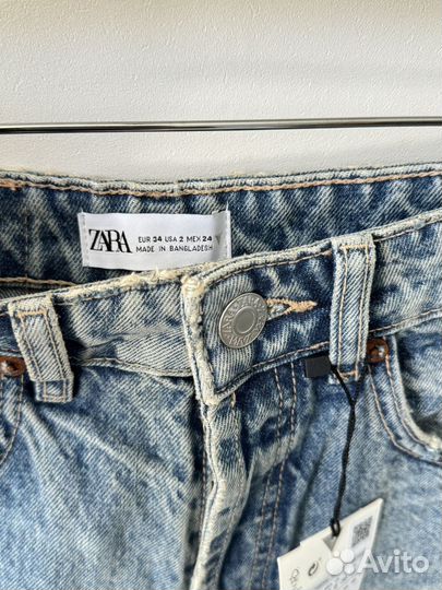 Джинсы Zara новые 34