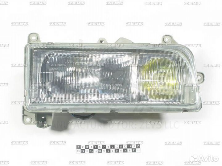Фара 04-4601R