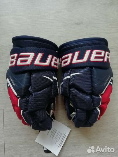 Перчатки хоккейные bauer Ultrasonic JR(11)