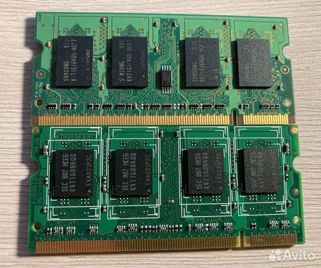 Оперативная память so-dimm 1gb