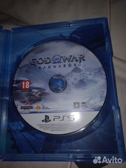 God of War ragnarok ps5 диск русская озвучка