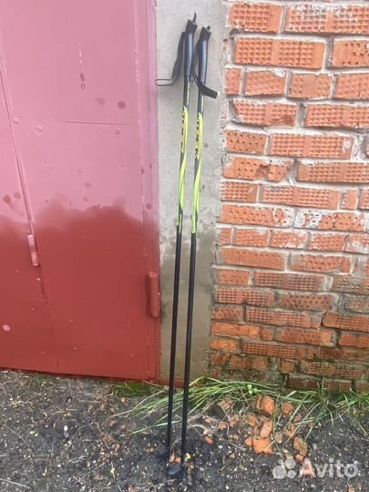 Лыжи беговые новые Nordway с креплениями Fisher