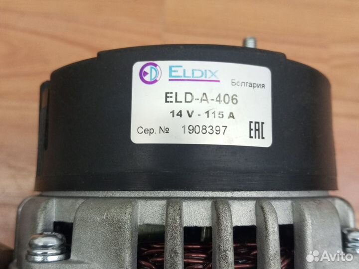 Генератор ELD-406 14V-115A ваз,умз