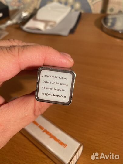 2 внешних аккумулятора зарядка powerbank