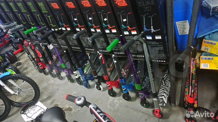 Самокат трюковой