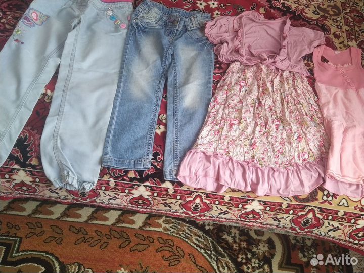 Детские вещи для девочки размеры разные