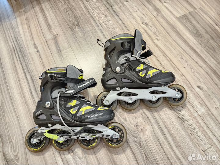 Роликовые коньки rollerblade macroblade 90 ST blac
