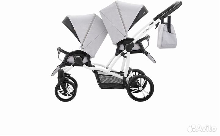 Коляска для двойни для погодок
