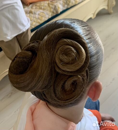 Бальные прически