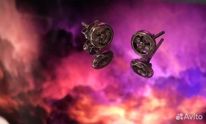 Серьги серебро 925