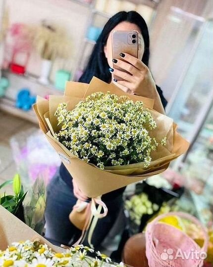 Ромашки букет