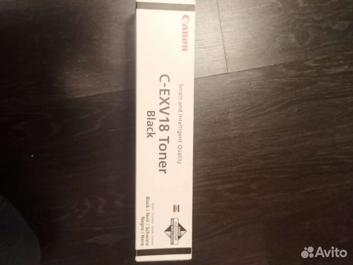 Оригинальный картридж Canon C-EXV18