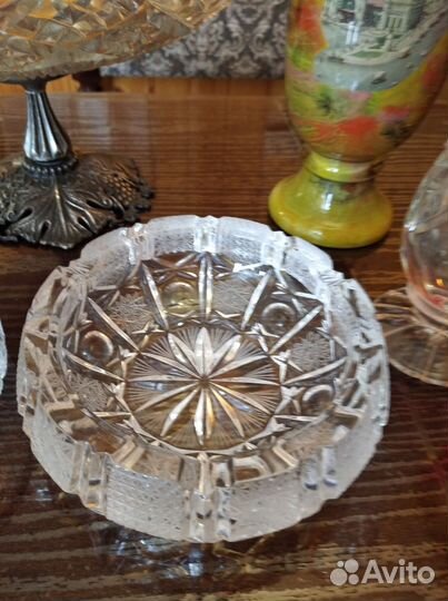 Вазы Хрусталь СССР,Богемия