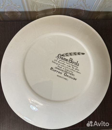 Тарелки фарфор англия Johnson Bros винтаж