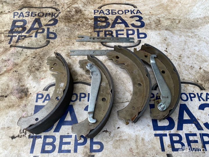 Колодки задние ваз 2107
