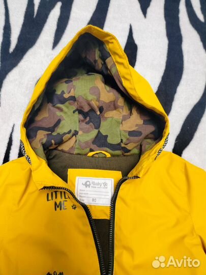 Ветровка парка для мальчика 86 92