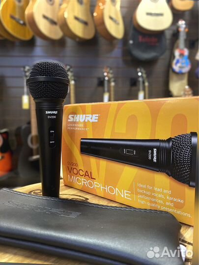 Микрофон проводной Shure SV200-A