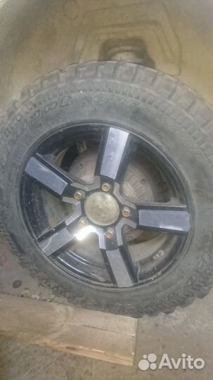 Литьё R16 на грязевой резине 215/65