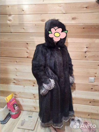 Шуба из нутрии