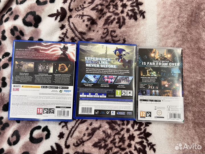 Diablo 4 ps5, sonic frontiers ps4, metroid prime