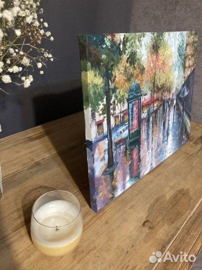 Вольная копия картины Эжена Джей Папроски. Масло