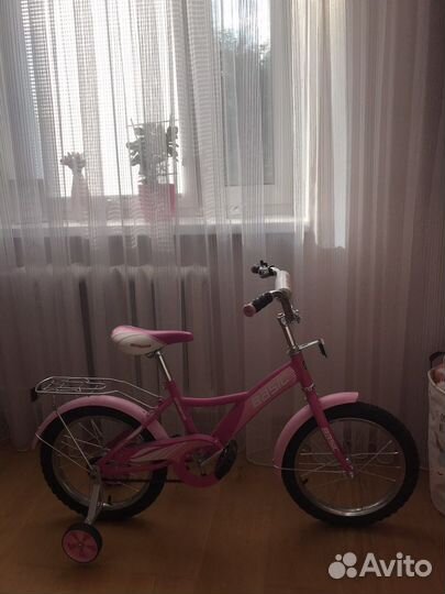 Детский велосипед для девочки 16