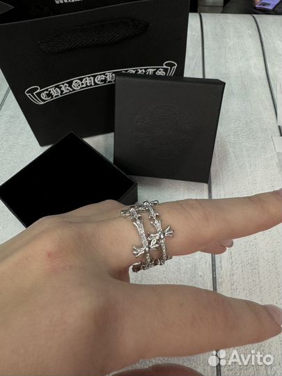 Chrome hearts кольцо