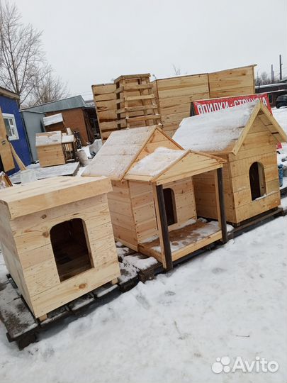 Будка для собаки утепленная