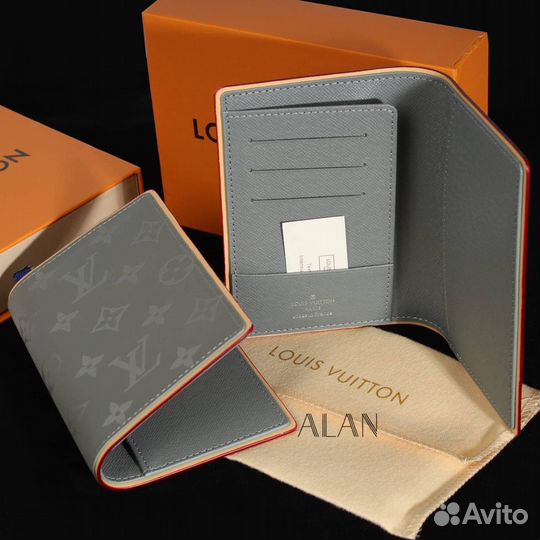 Обложка для паспорта louis vuitton titanium