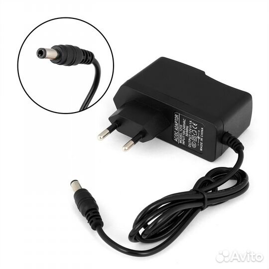 Блок питания для роутера (модем) 12V 1A (5.5x2.5)