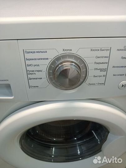 Стиральная машина LG с прямым приводом. Гарантия