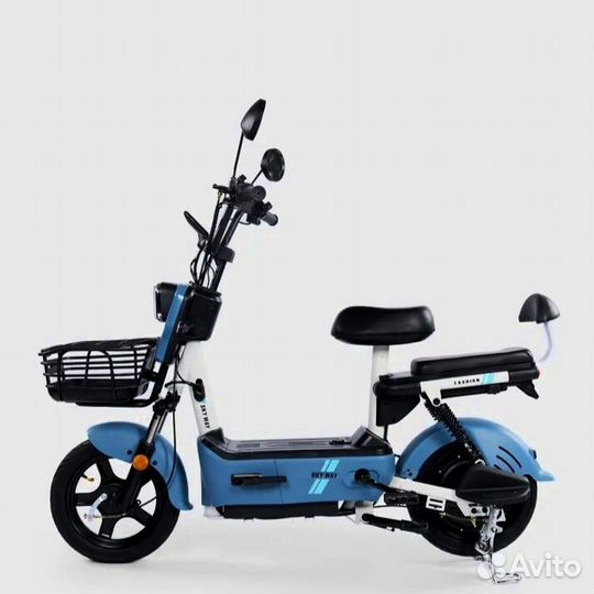 Электроскутер с батареей 48в 20Ач и мощностью 500W