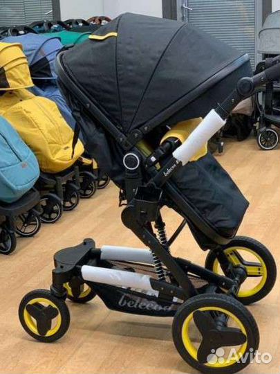 Коляска 3 в 1 новая belecoo